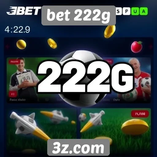 Variedade de jogos disponíveis na plataforma bet 222g
